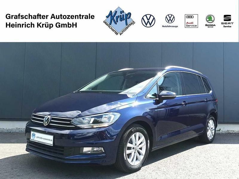 Blau Gebraucht 2016 VW Touran Allstar Van / Kleinbus | 17.890 € (Guter Preis) - Bild 1/4