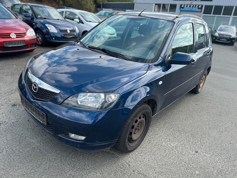 Blau Gebraucht 2004 Mazda 2 Kleinwagen | 499 € (Superpreis) - Bild 1/4