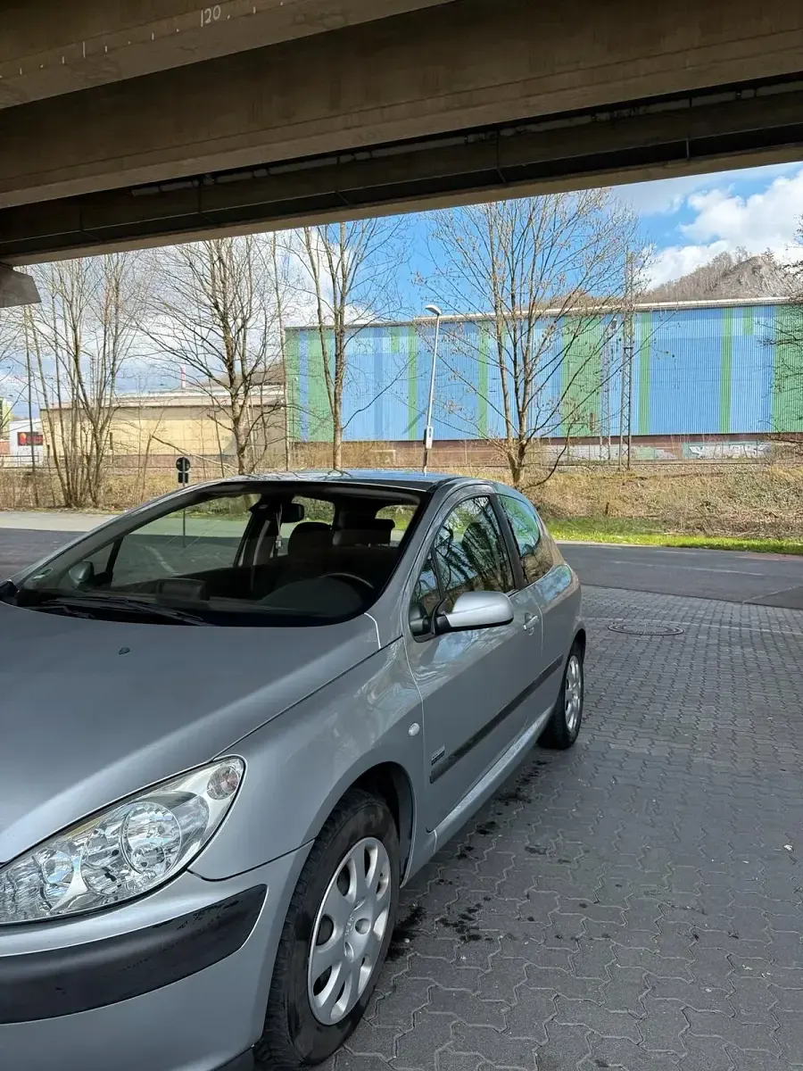 Gebraucht Peugeot 307 100 PS (73 kW) 2004 Grau Kleinwagen