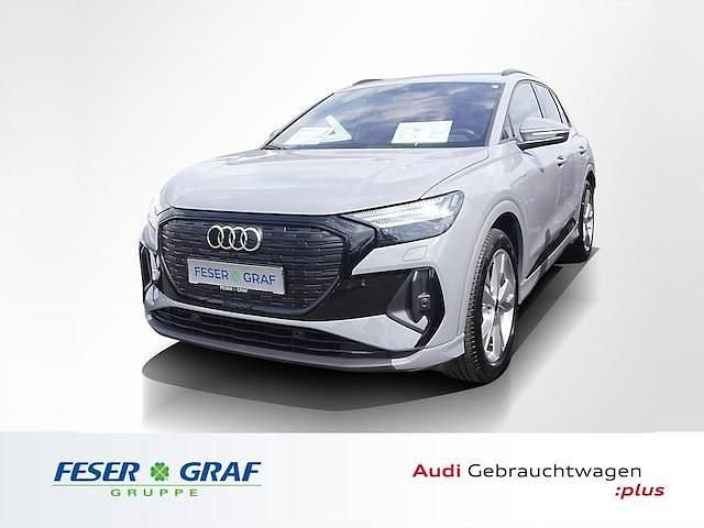Kieselgrau Gebraucht 2024 Audi Q4 e-tron Advanced SUV | 46.340 € (Fairer Preis) - Bild 1/4