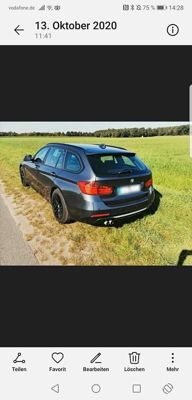 Gebraucht BMW 325 218 PS (160 kW) 2014 Grau Kombi