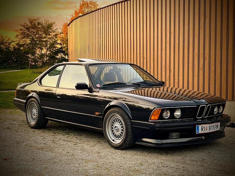 Schwarz Gebraucht 1988 BMW 635 Shadowline Coupé | 42.500 € - Bild 1/4