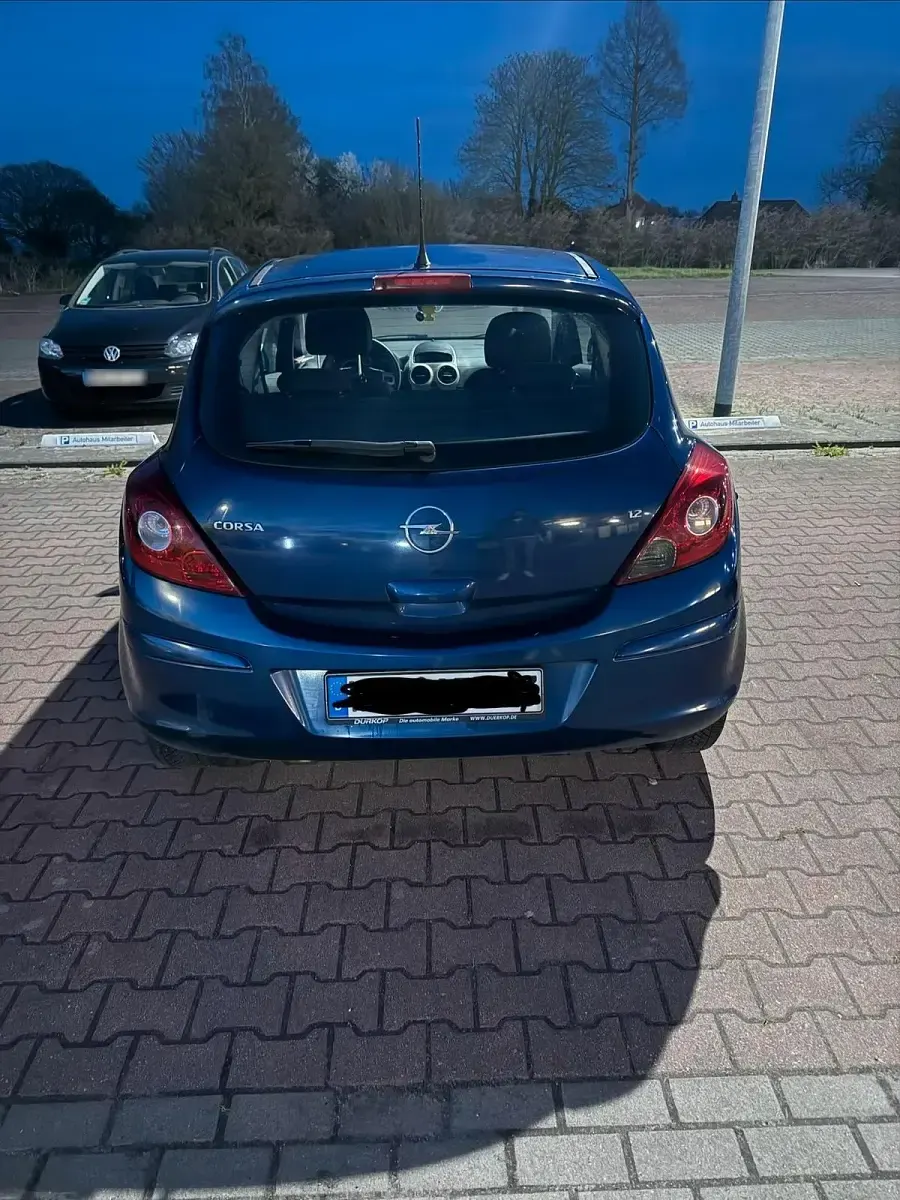 Gebraucht Opel Corsa 80 PS (58 kW) 2008 Blau Kleinwagen