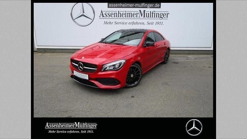 Rot Gebraucht 2016 Mercedes CLA220 AMG line Limousine | 15.340 € (Guter Preis) - Bild 1/4