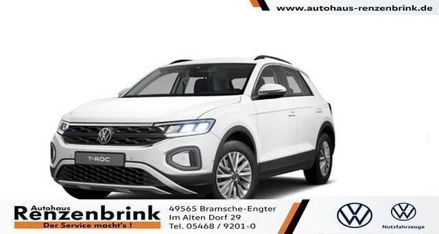 Pure white Neu 2025 VW T-Roc Life SUV | 32.365 € (Fairer Preis) - Bild 1/4