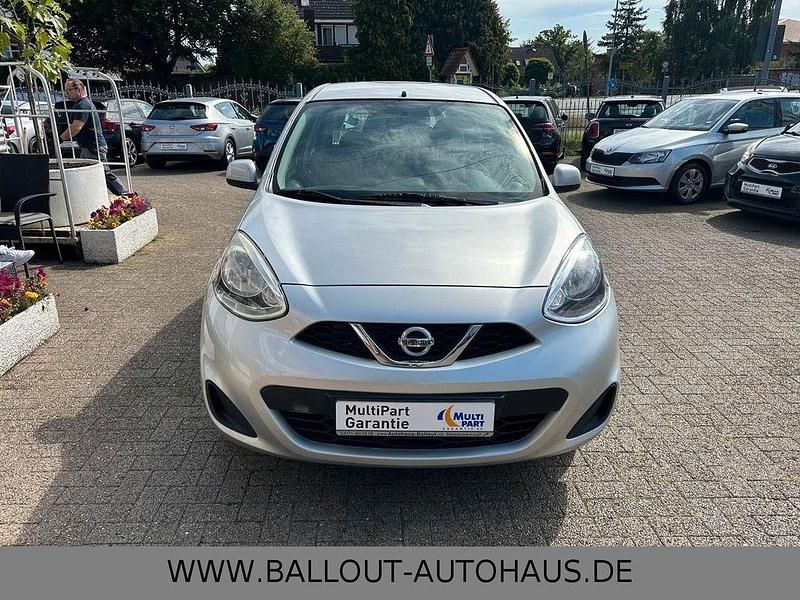 Gebraucht Nissan Micra Visia 80 PS (58 kW) 2017 Silber Kleinwagen