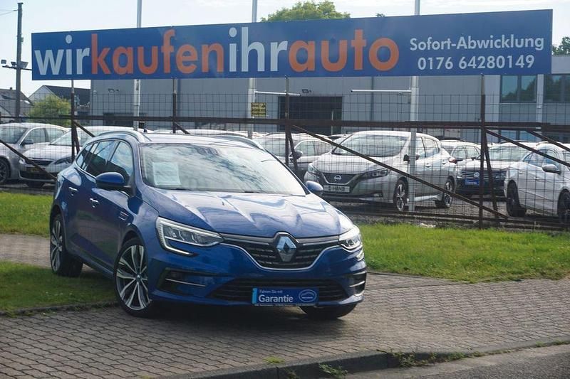 Blau Gebraucht 2021 Renault Mégane IV Intens Limousine | 21.999 € (Etwas zu teuer) - Bild 1/4