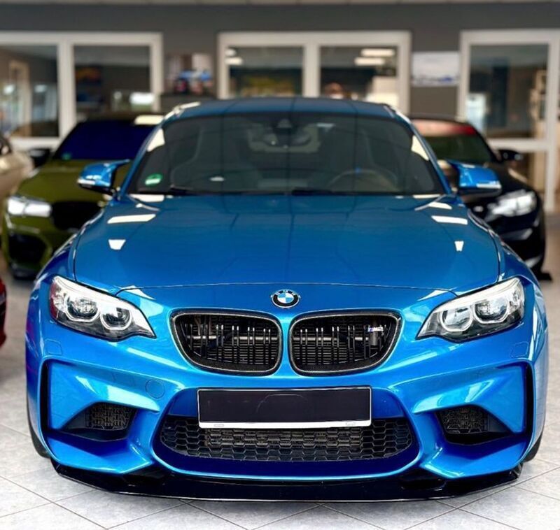Blau Gebraucht 2018 BMW M2 Competition Edition Coupé | 33.200 € (Superpreis) - Bild 1/4