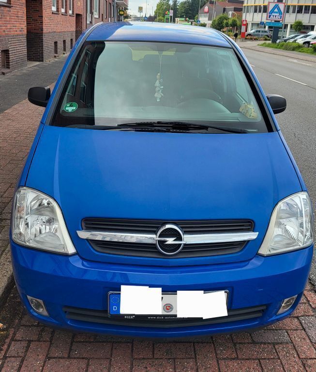 Blau Gebraucht 2005 Opel Meriva Van / Kleinbus | 750 € (Guter Preis) - Bild 1/4
