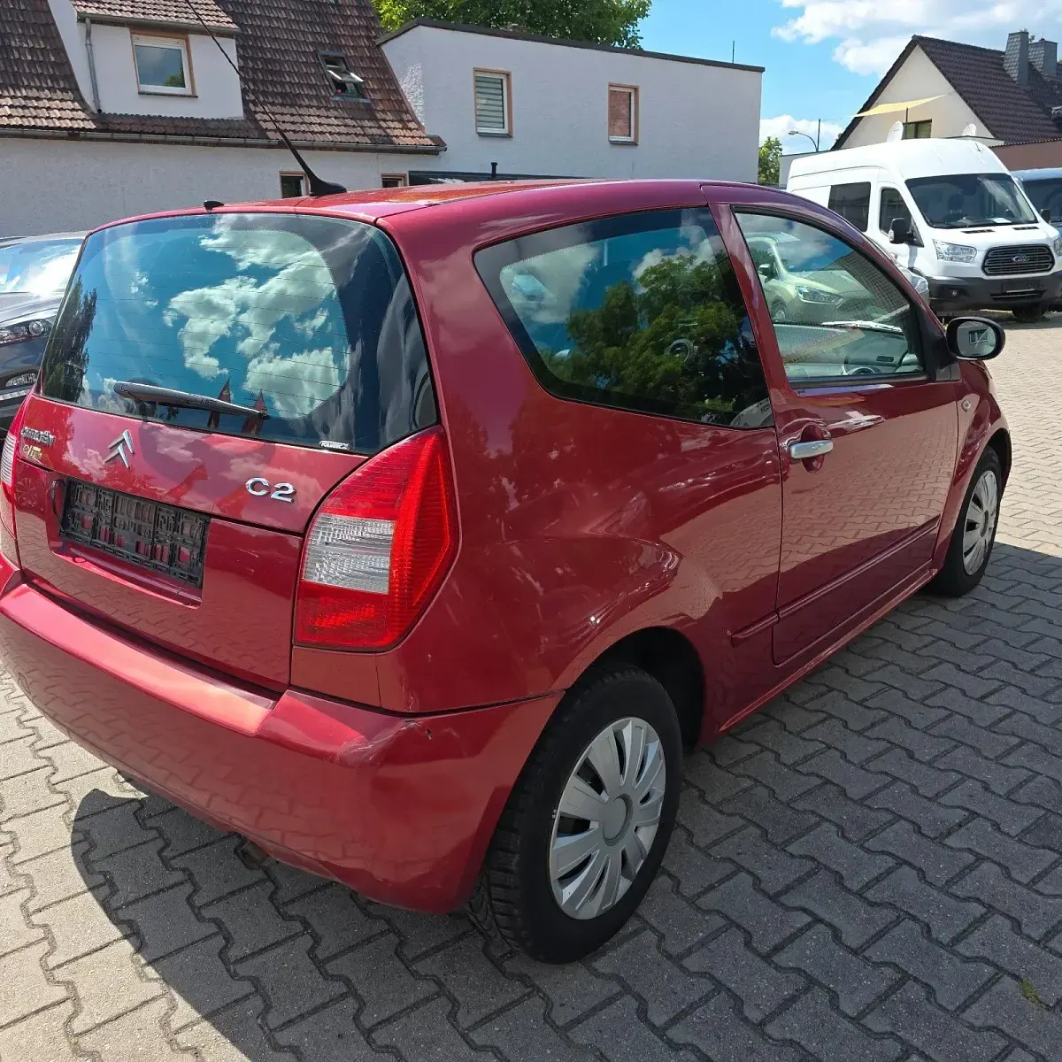 Gebraucht Citroën C2 60 PS (44 kW) 2008 Grün Kleinwagen