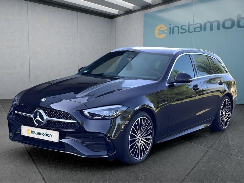 Schwarz Gebraucht 2024 Mercedes C220 Kombi | 50.049 € - Bild 1/4