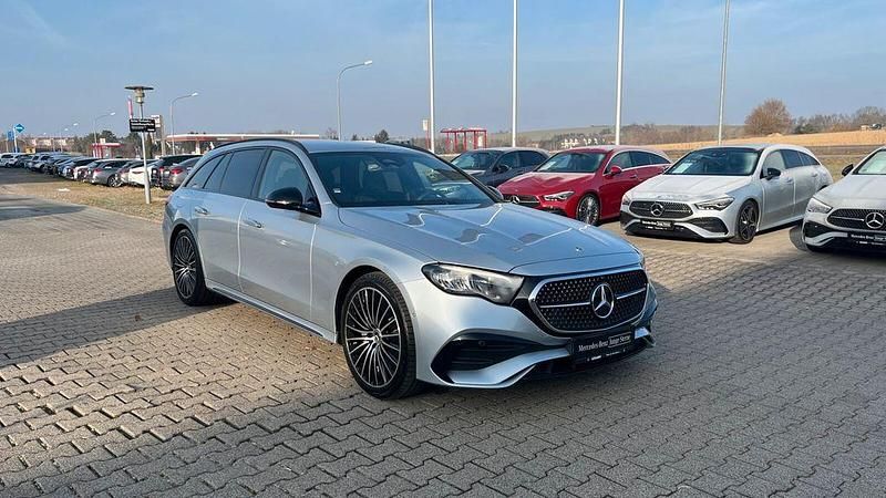 Gebraucht Mercedes E200 AMG 204 PS (150 kW) 2025 Lack hightechsilber Kombi