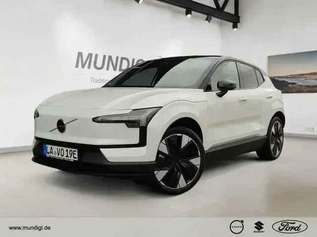 Weiß (crystal white) Gebraucht 2024 Volvo EX30 Performance SUV | 40.900 € (Etwas zu teuer) - Bild 1/3