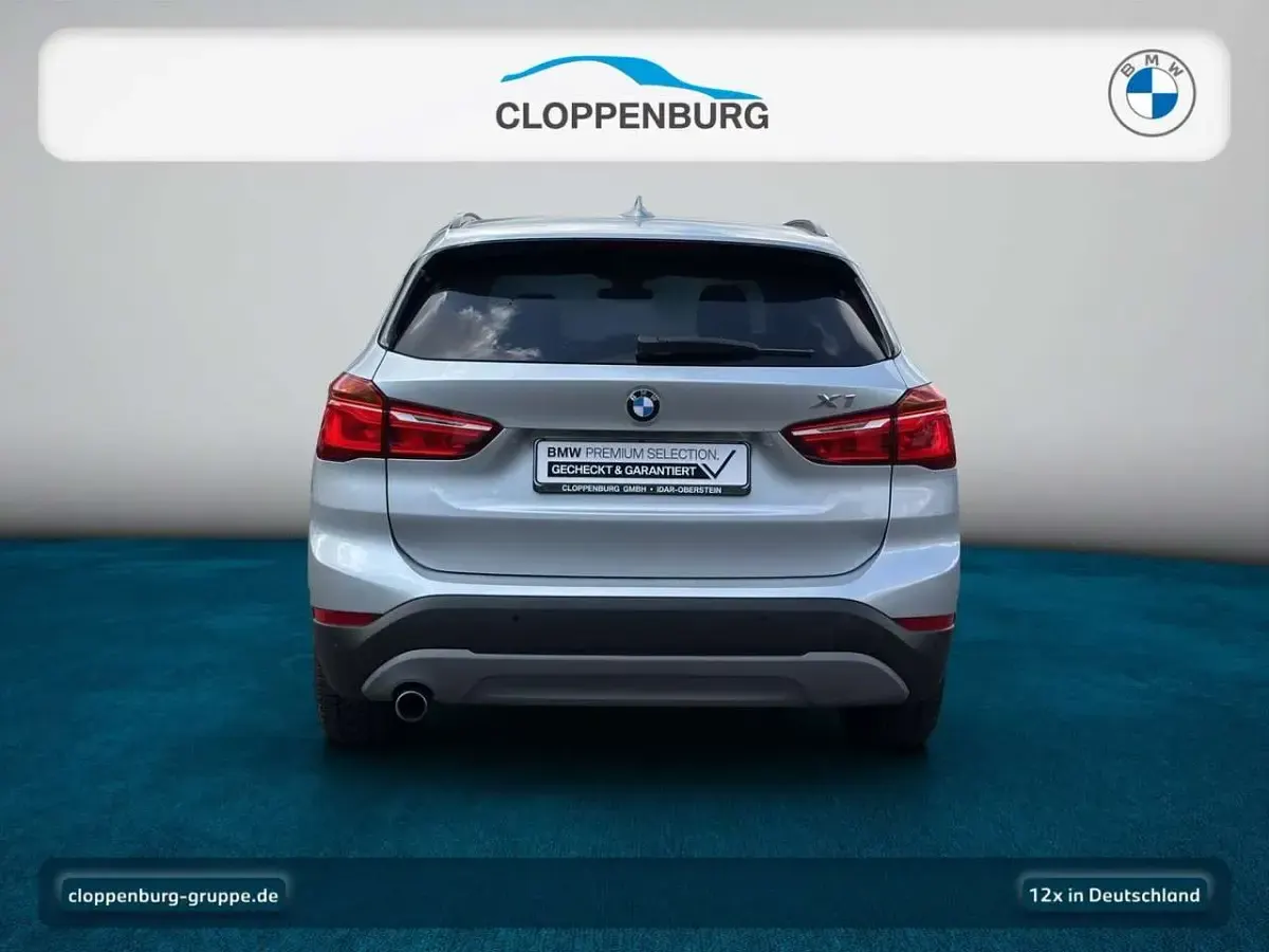Second-hand BMW X1 Advantage 140 CP (102 kW) 2018 Argintiu SUV