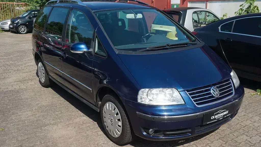 Gebraucht VW Sharan Trendline 116 PS (85 kW) 2005 Blau Van / Kleinbus