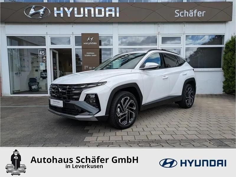 Atlas white / sol Neu 2024 Hyundai Tucson Prime SUV | 38.875 € (Guter Preis) - Bild 1/1