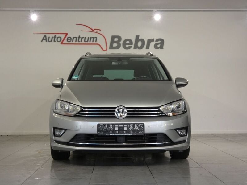 Gebraucht VW Golf Sportsvan LOUNGE 125 PS (91 kW) 2015 Silber Van / Kleinbus