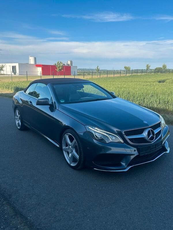 Grau Gebraucht 2015 Mercedes E350 Cabrio | 17.500 € (Superpreis) - Bild 1/4