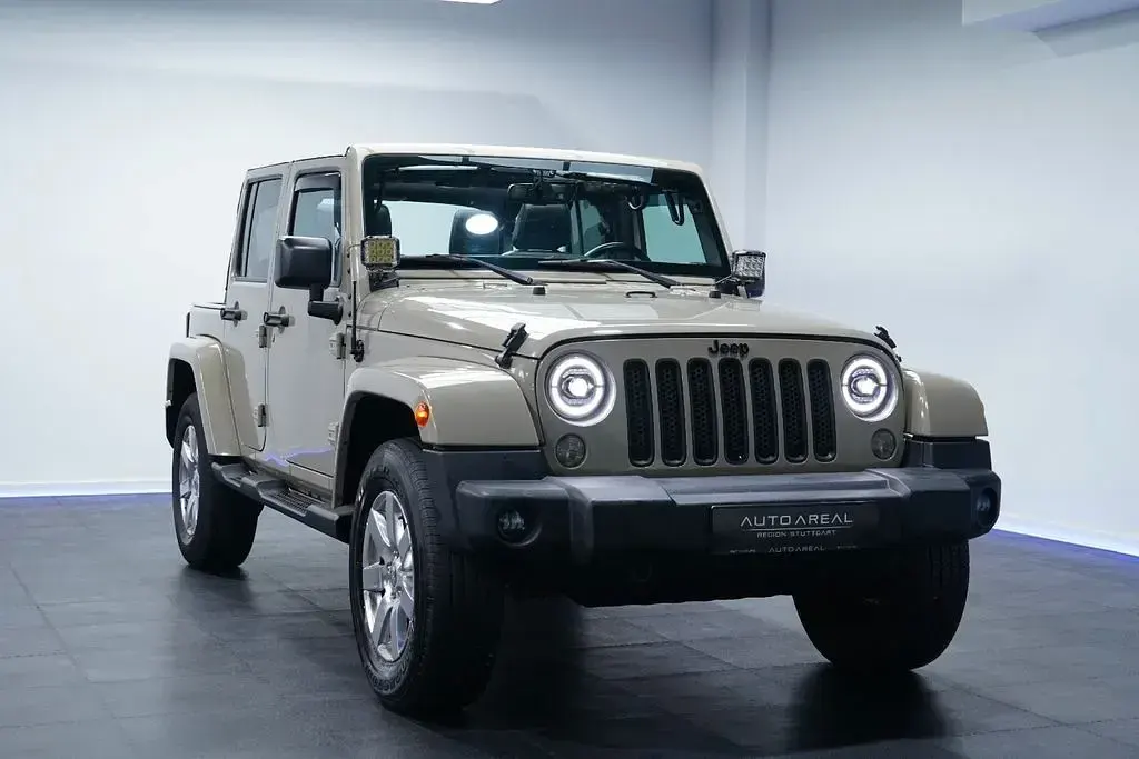 Gebraucht Jeep Wrangler Sahara 200 PS (147 kW) 2018 Beige SUV