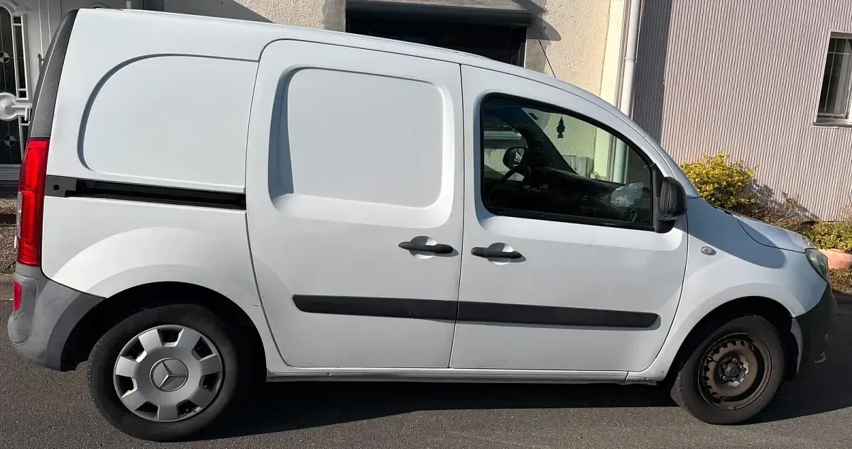Gebraucht Mercedes Citan 108 75 PS (55 kW) 2013 Weiß Van / Kleinbus