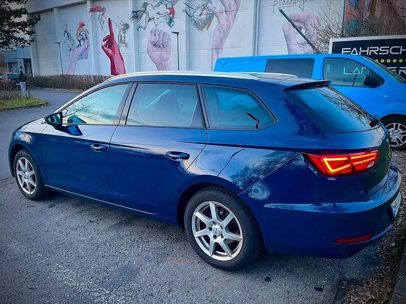 Gebraucht Seat Leon ST Style 116 PS (85 kW) 2018 Blau Kombi