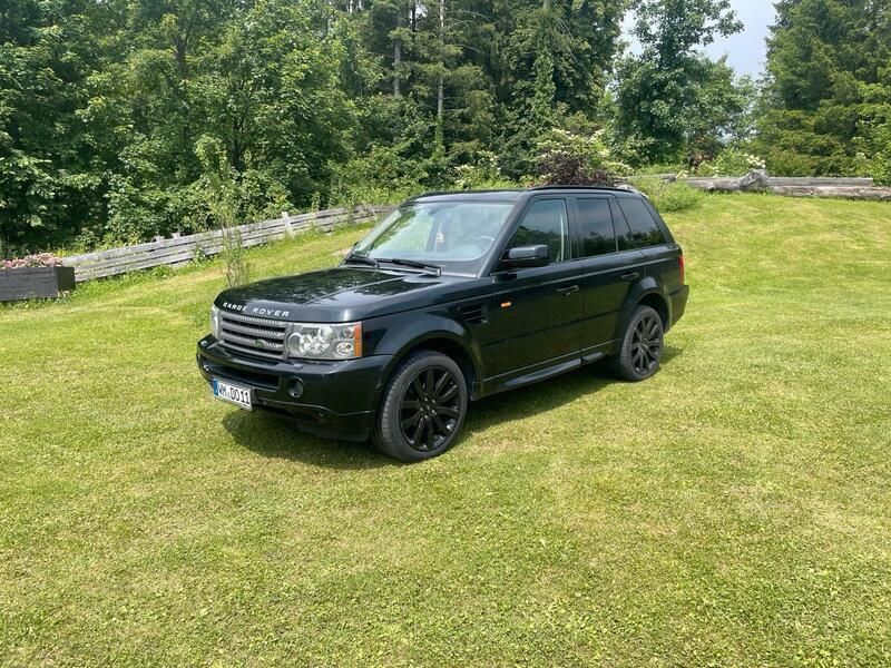 Schwarz Gebraucht 2005 Land Rover Range Rover Sport SUV | 7.990 € - Bild 1/4