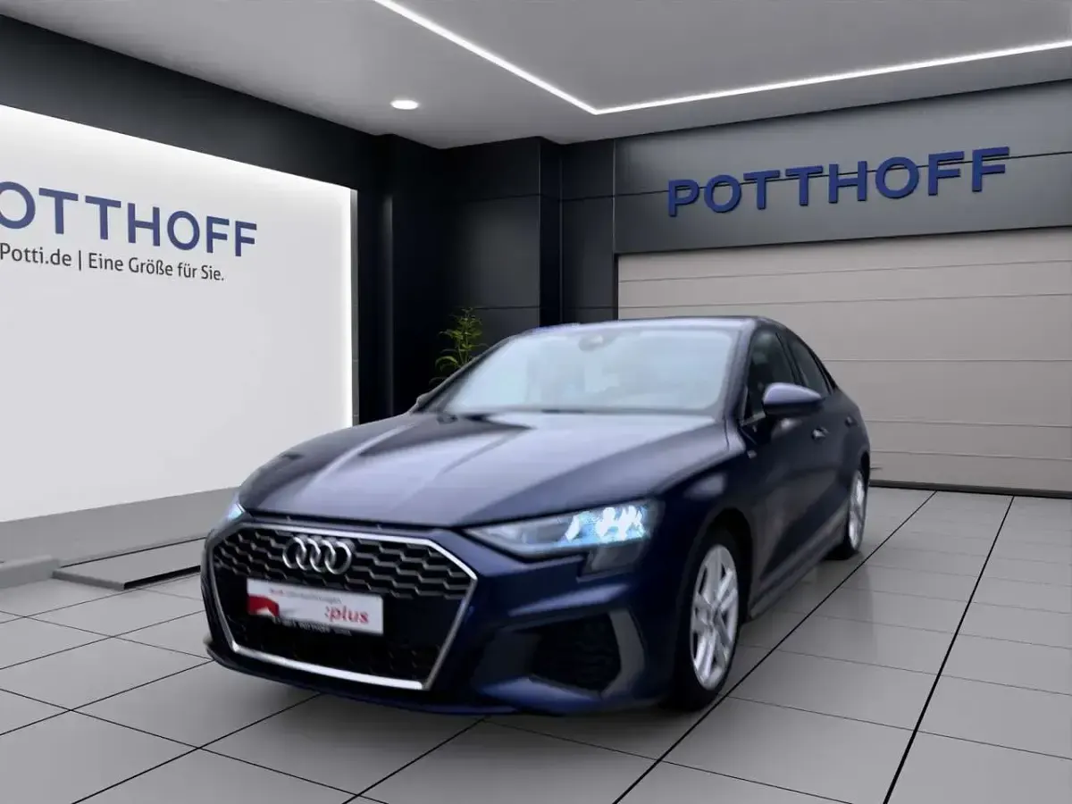 Gebraucht Audi A3 S-Line 150 PS (110 kW) 2022 Blau Limousine