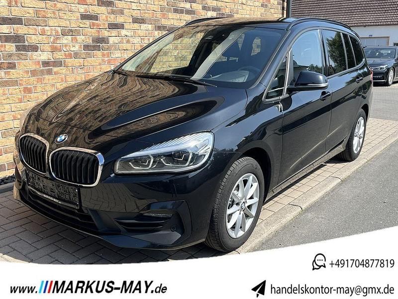 Black sapphire metallic Gebraucht 2022 BMW 216 Gran Tourer Sport Line Van / Kleinbus | 18.600 € (Fairer Preis) - Bild 1/4