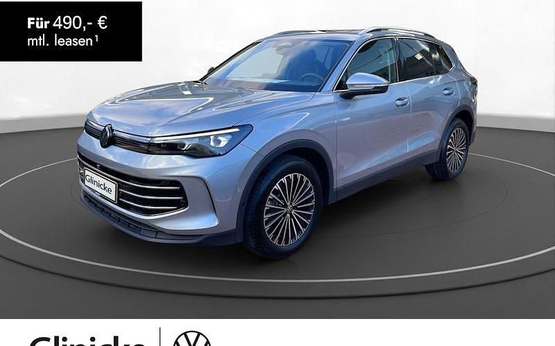Oyster silver metallic Neu 2025 VW Tiguan Elegance SUV | 52.694 € (Teuer) - Bild 1/4