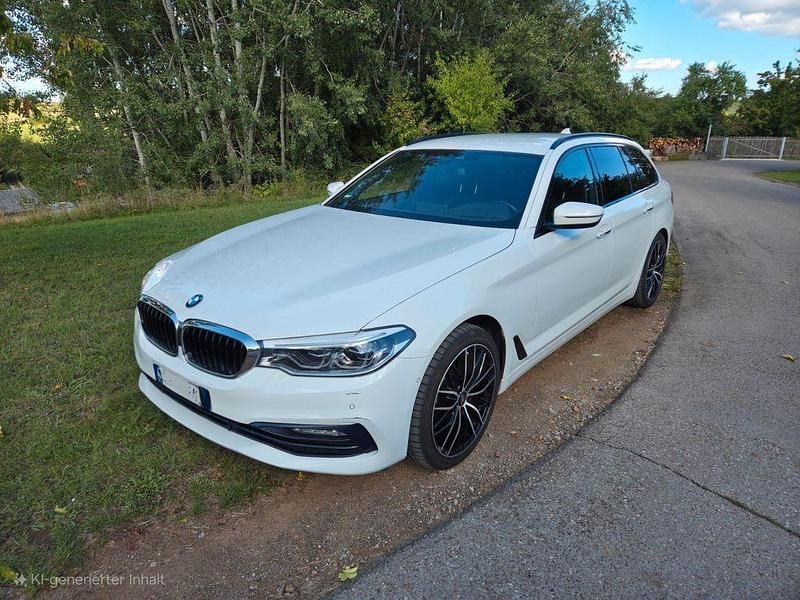 Weiß Gebraucht 2018 BMW 530 Sport Line Kombi | 22.750 € (Guter Preis) - Bild 1/4