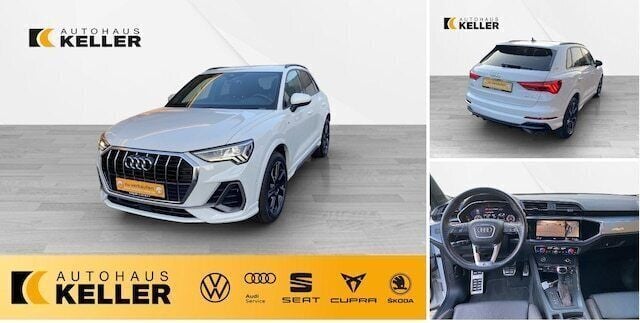 Gletscherweiß Gebraucht 2021 Audi Q3 S-Line SUV | 30.990 € (Fairer Preis) - Bild 1/4