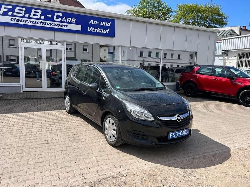 Gebraucht Opel Meriva Edition 120 PS (88 kW) 2017 Schwarz Van / Kleinbus
