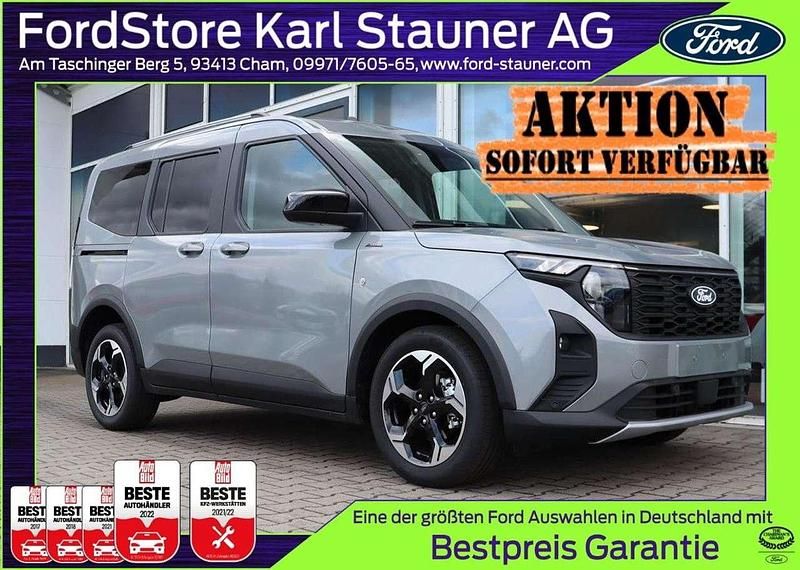 Neu Ford Tourneo Courier Active 125 PS (91 kW) 2026 Solarsilver metallic Van / Kleinbus