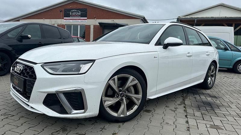 Weiß Gebraucht 2022 Audi A4 S-Line Kombi | 24.990 € (Guter Preis) - Bild 1/4