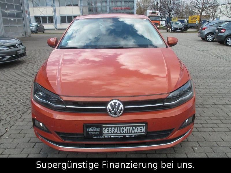 Gebraucht VW Polo Highline 95 PS (69 kW) 2018 Orange Kleinwagen