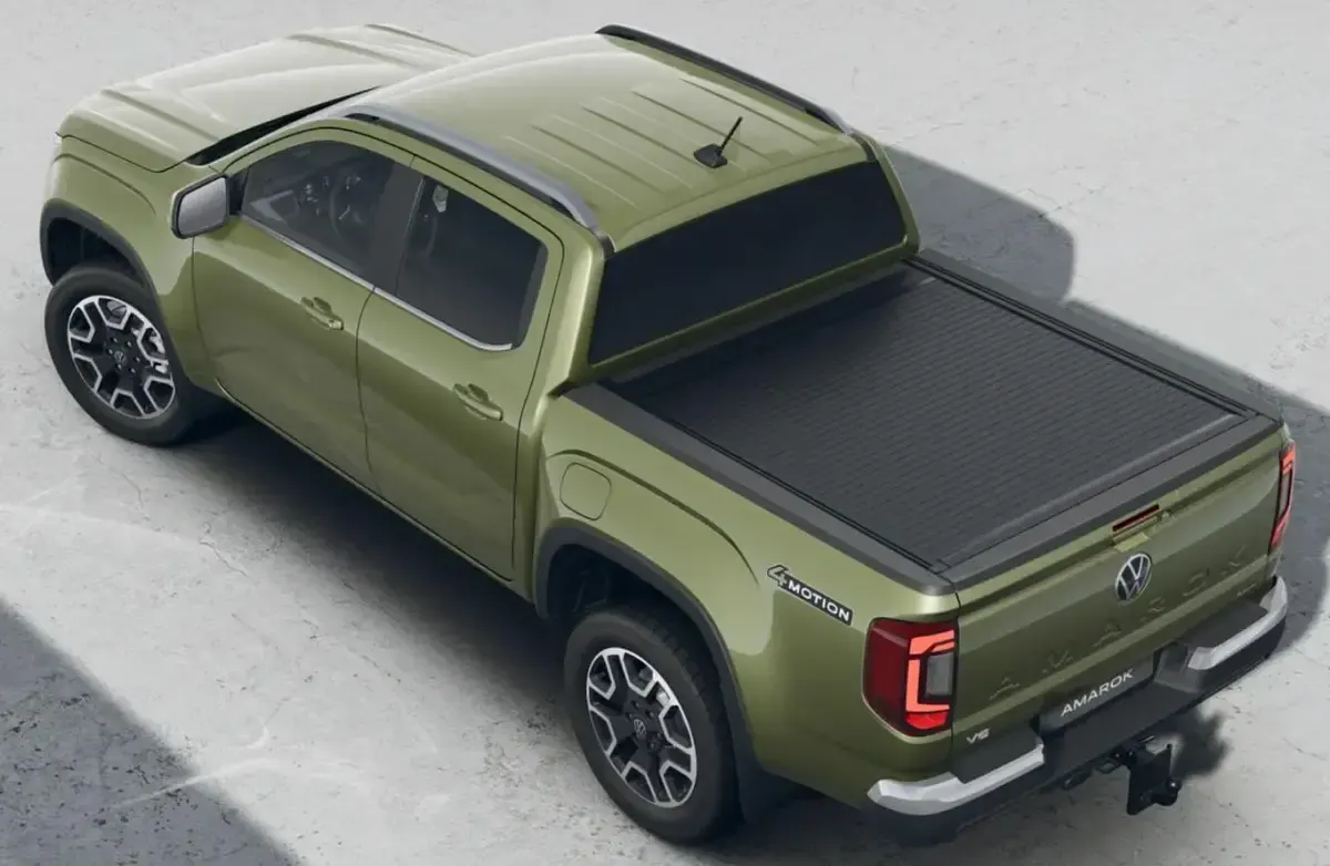 Neu VW Amarok Style 241 PS (177 kW) 2026 Reed green metallic Pickup