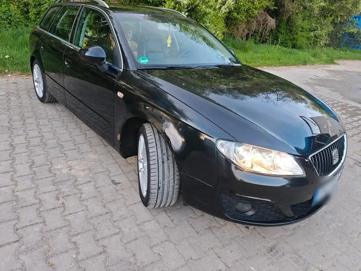 Usata Seat Exeo 120 CV (88 kW) 2010 Nero Station wagon