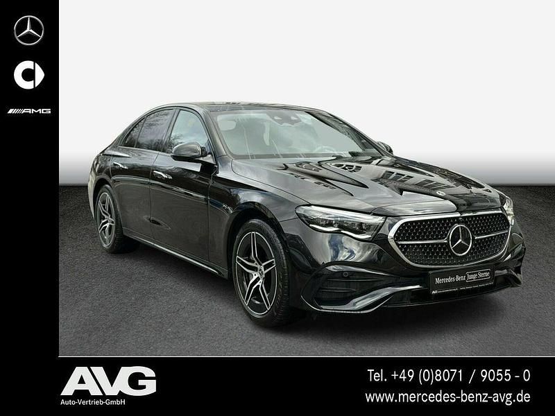 Gebraucht Mercedes E400 AMG 381 PS (280 kW) 2024 Lack obsidianschwarz Limousine