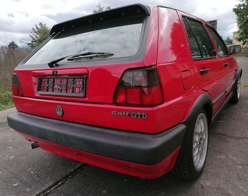 Gebraucht VW Golf III GTD 79 PS (58 kW) 1991 Rot Limousine