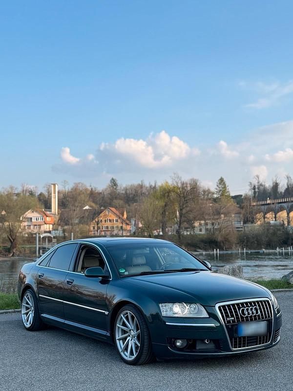 Second-hand Audi A8 326 CP (239 kW) 2007 Verde Berlinǎ