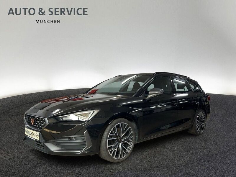 Mitternachtsschwarz Gebraucht 2022 Cupra Leon VZ Limousine | 31.960 € (Fairer Preis) - Bild 1/4