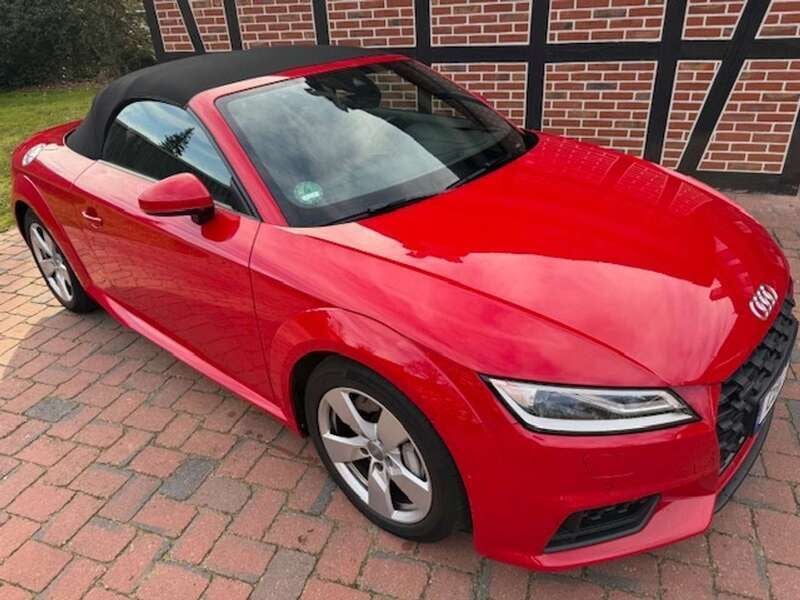 Rot Gebraucht 2019 Audi TT Roadster Sport Cabrio | 25.900 € (Superpreis) - Bild 1/4
