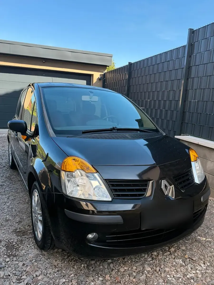 Gebraucht Renault Modus 88 PS (64 kW) 2006 Schwarz Van / Kleinbus
