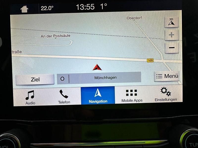 Gebraucht Ford Ecosport Titanium 125 PS (91 kW) 2018 Rot SUV