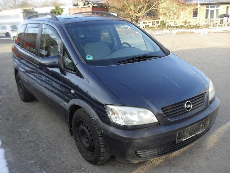 Gebraucht Opel Zafira 125 PS (91 kW) 2002 Blau Van / Kleinbus