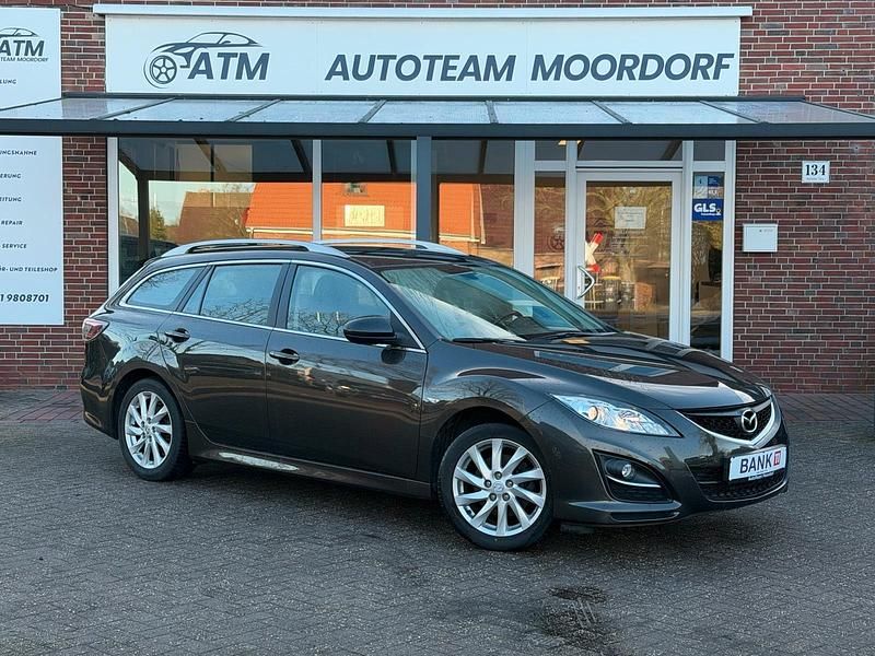 Braun Gebraucht 2011 Mazda 6 Active Kombi | 7.990 € (Teuer) - Bild 1/4