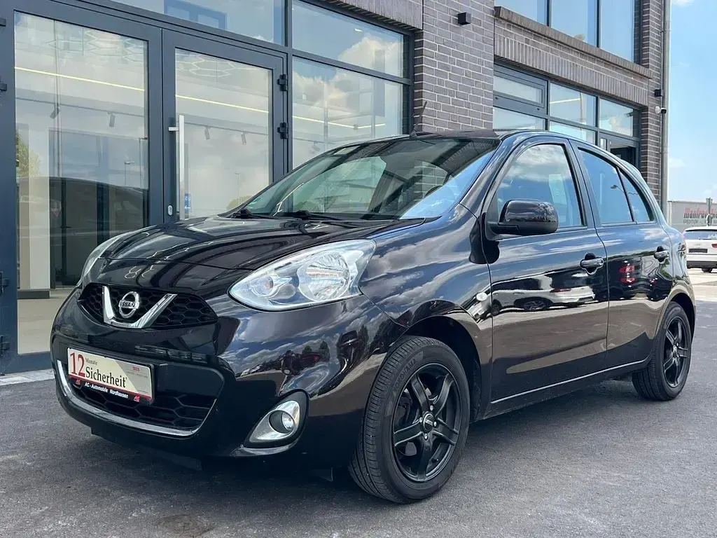 Gebraucht Nissan Micra Acenta 98 PS (72 kW) 2014 Schwarz Kleinwagen