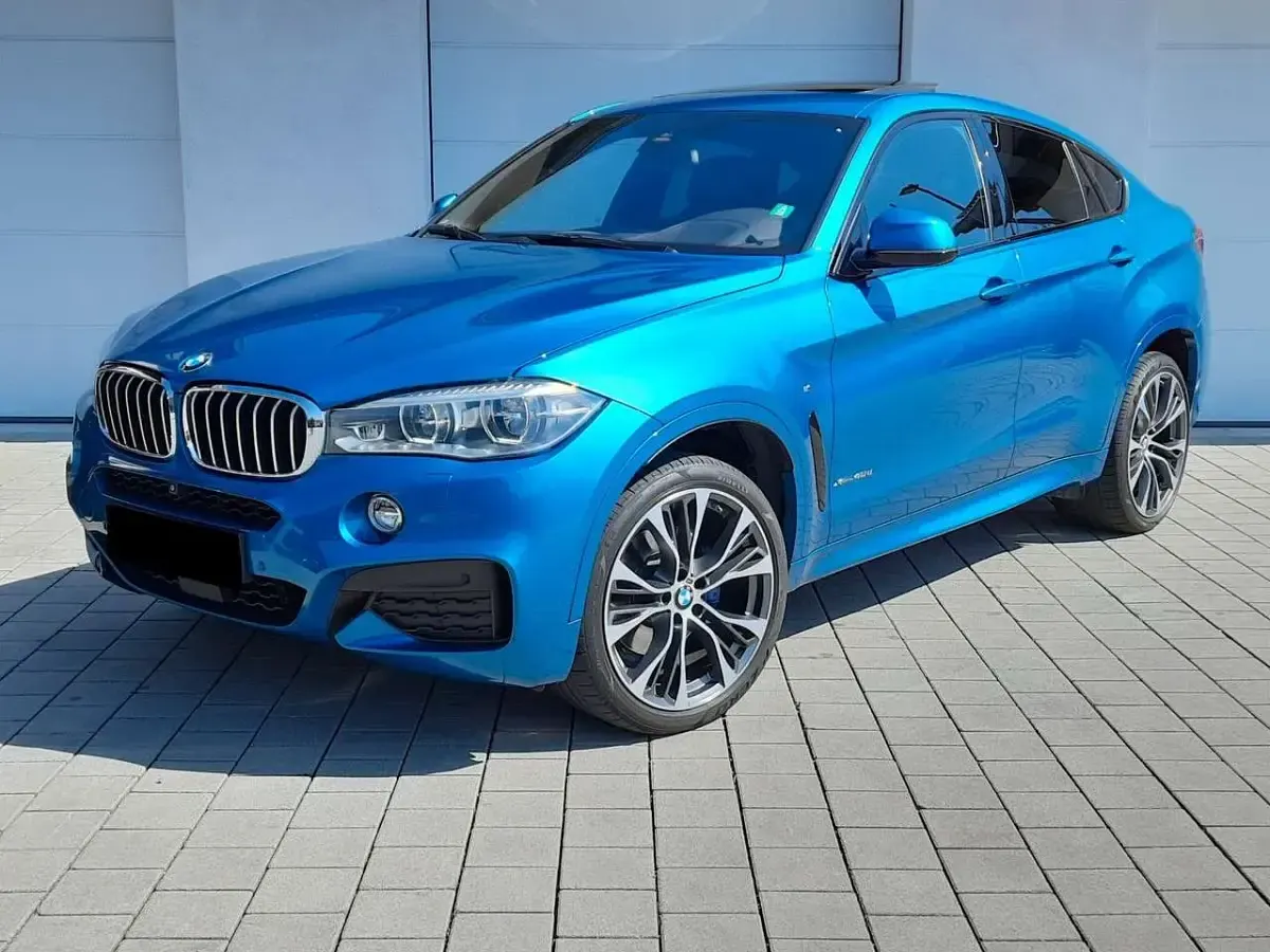 Gebraucht BMW X6 Performance 313 PS (230 kW) 2018 Long beach blue SUV