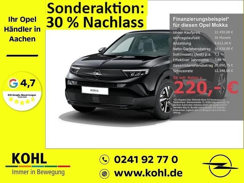 Metallic) (schwarz Neu 2025 Opel Mokka Edition SUV | 22.450 € (Superpreis) - Bild 1/3