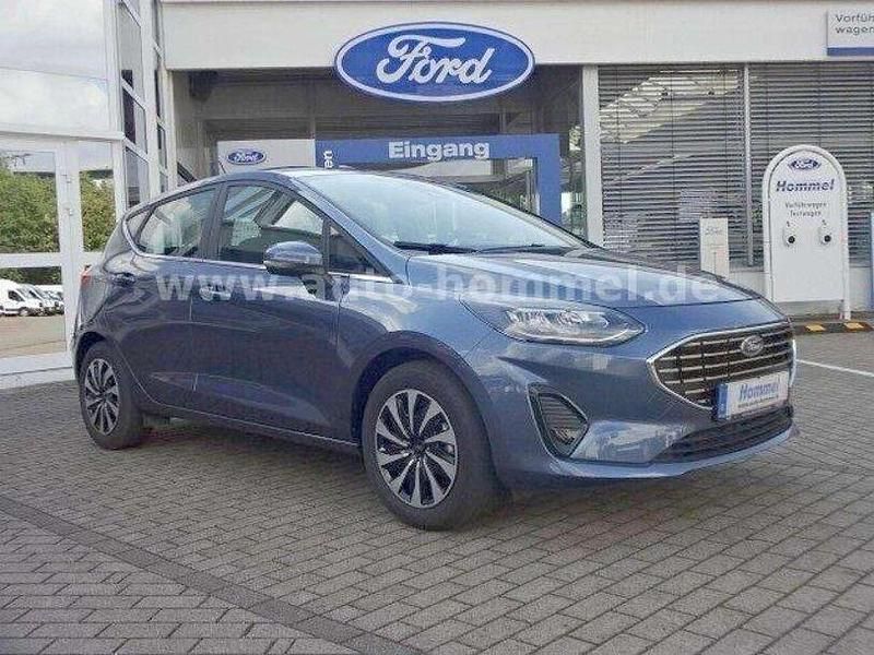 Chromablau Gebraucht 2023 Ford Fiesta Titanium Kleinwagen | 20.700 € (Fairer Preis) - Bild 1/4